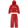 Vantéa Red Nylon Tracksuit